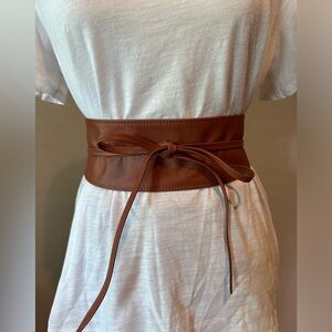 Leather Wrap Around Belt